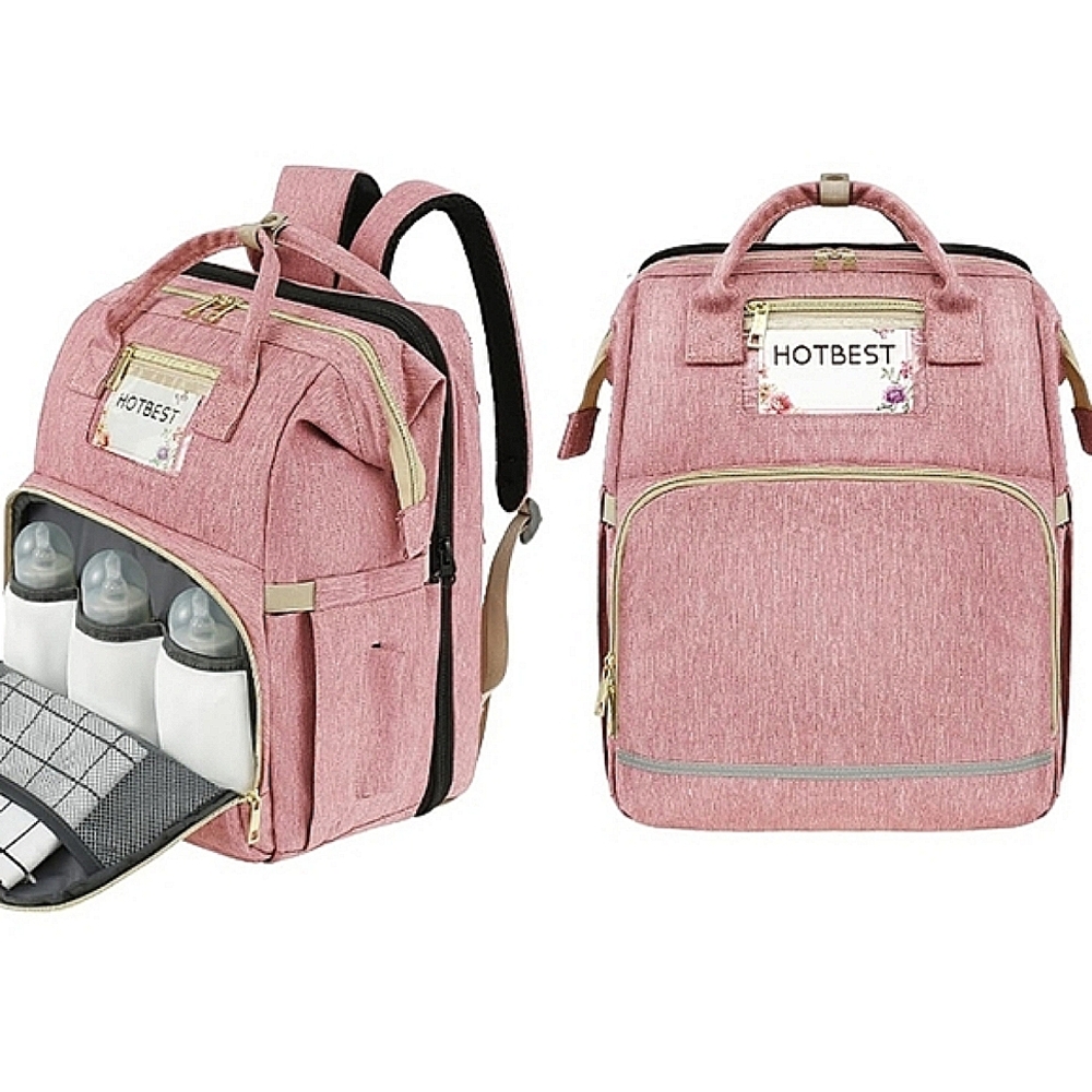 HOTBEST Multi Pocket Diaper Backpack Bag Tear Resistant EUC